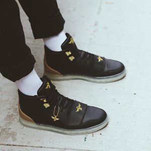 CREATIVE RECREATION CESARIO HI BLACK GOLD